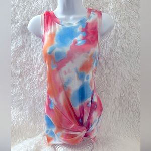 Knotted Front Tie Tank